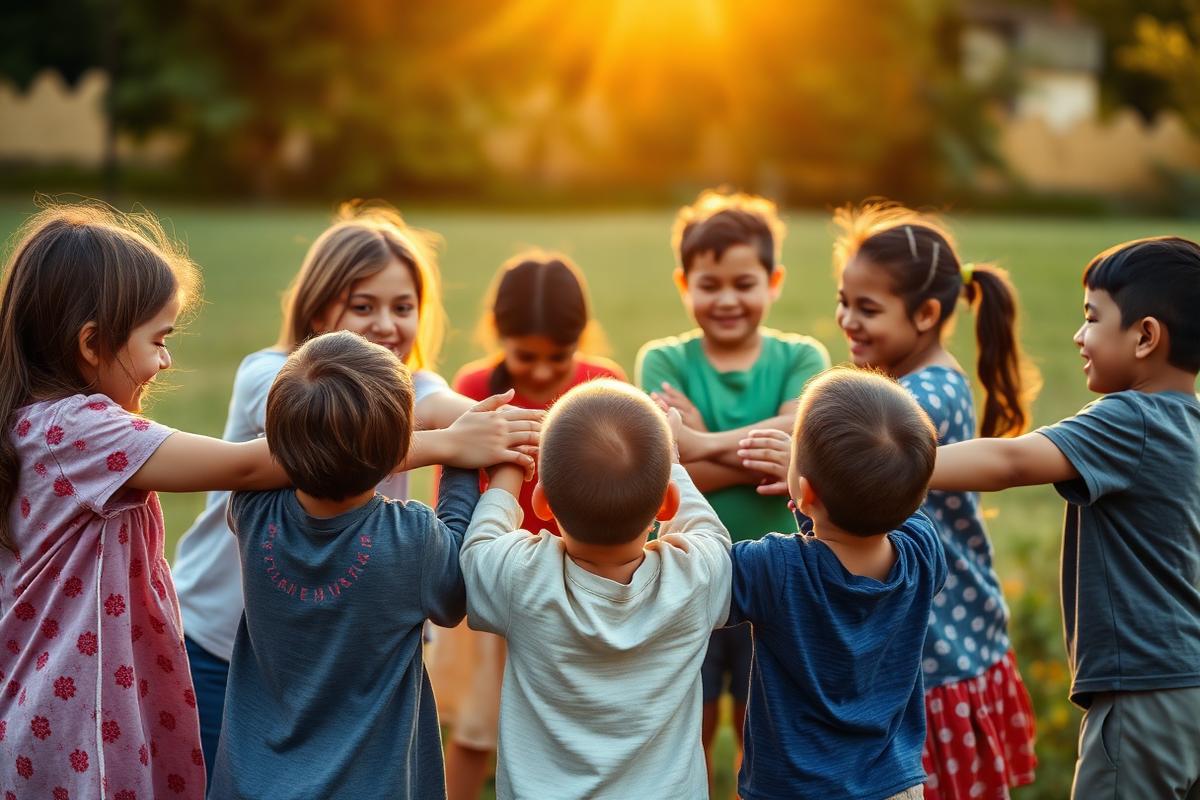 Community of children and mentors